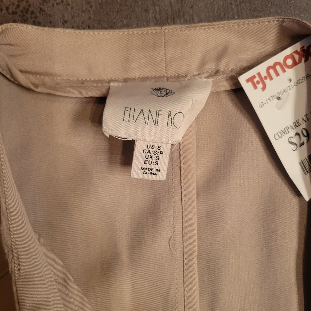 Elaine Rose light tan jacket
